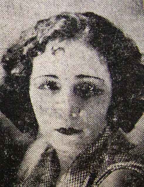 Nota en prensa nacional a propósito de un accidente ocurrido a Evelina Macías en una gira artística por Colombia.  El Telégrafo, 4 de junio, 1932.