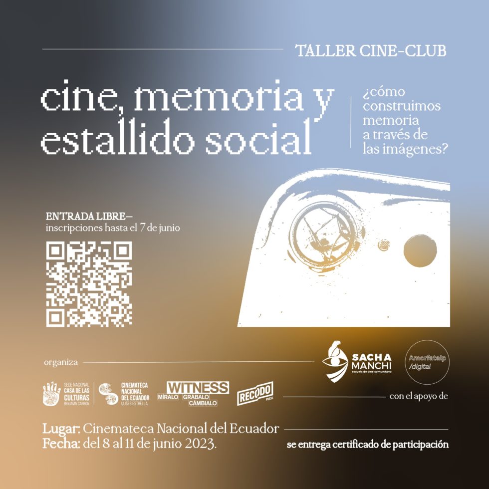Taller Cine, Memoria y Estallido Social, Ecuador, 2023.